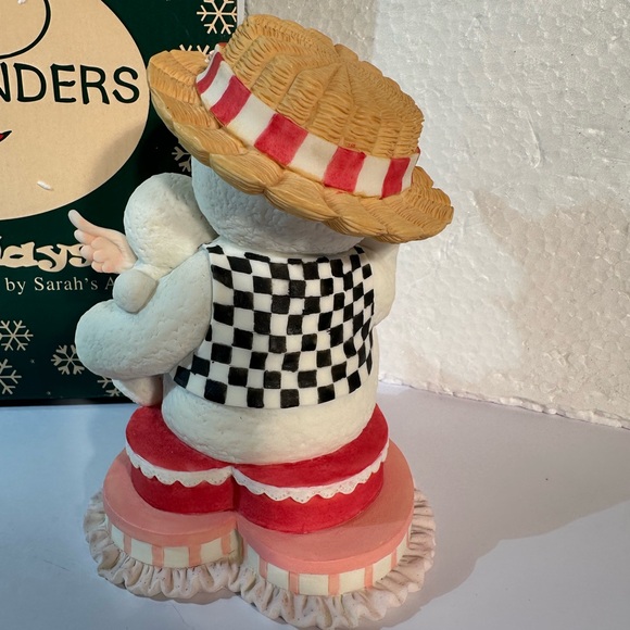 Sarah’s Attic Snowonders Holidays Valentines Love #7836 Figurine In Box No Chips - Picture 3 of 12